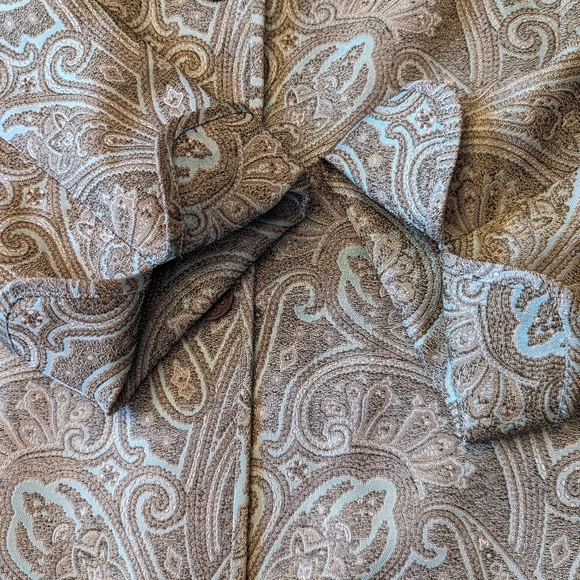 Linda Allard Ellen Tracy jacquard blazer, size 12 - Picture 5 of 16